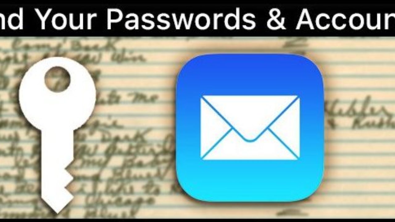 show password for email account mac